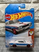 Hot Wheels Muscle Mania 510 Amc Rebel Machine 219250 White
