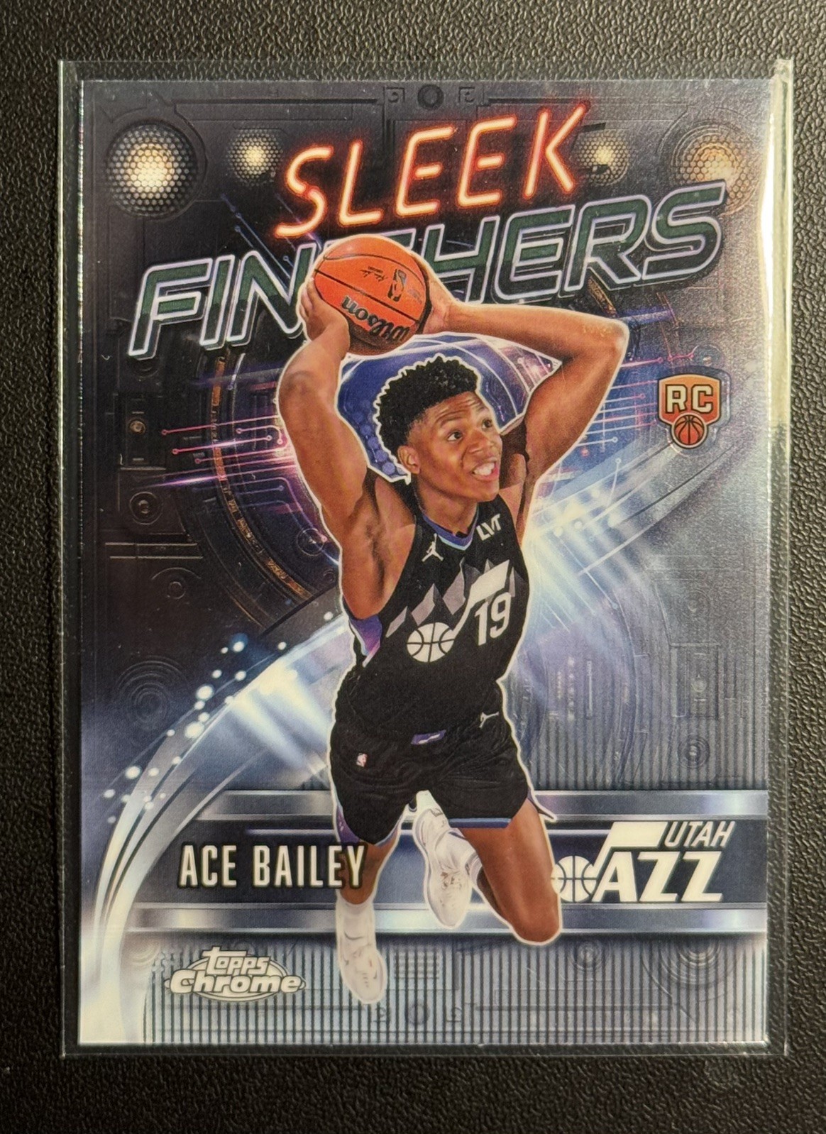2025-26 Topps Chrome - Sleek Finishers Ace Bailey #SF-25 (RC)