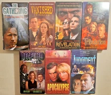 9 VHS Lot (left behind ) Gathering Vanished Revelation Tribulation Decieved Apoc