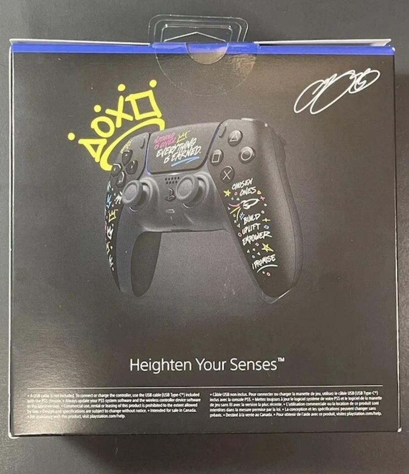 Sony PlayStation 5 DualSense Controller Lebron James edition, NEW NUOVO - Immagine 2 di 4