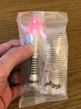 Star Wars Kelloggs Red Lightsaber Light Up Spoon 2005 New Sealed Bag WORKS