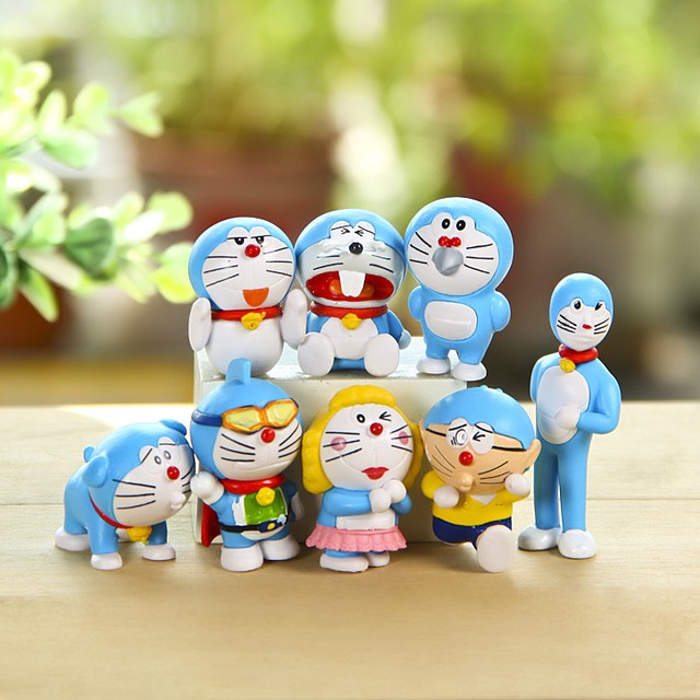 doraemon figure set