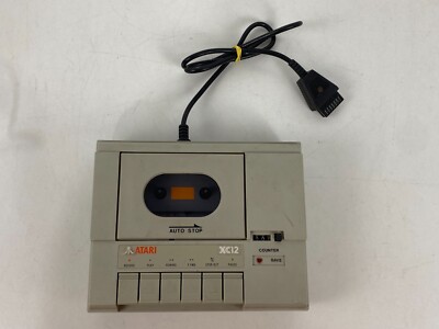 Vintage Atari XC12 Program Cassette Tape Player