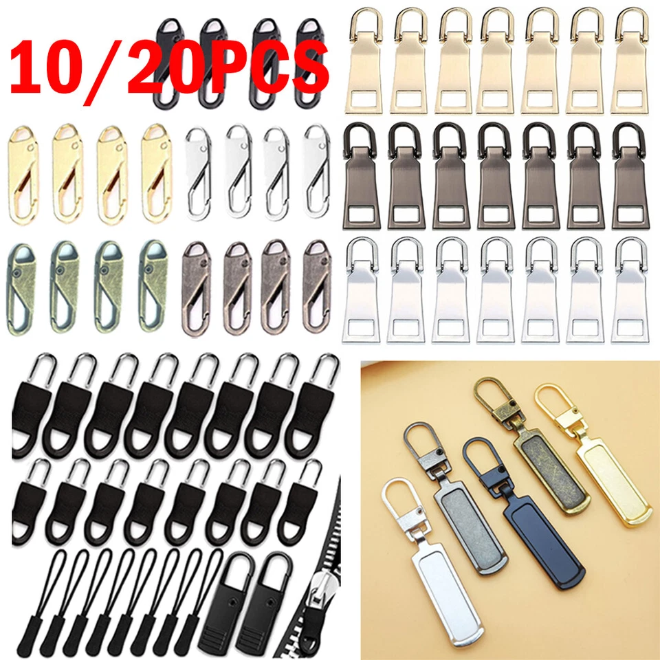 Zipper Pull, Premium Zipper Pull Replacement, Zipper pulls Jacket Backpack Kit~ - Image 2 of 4