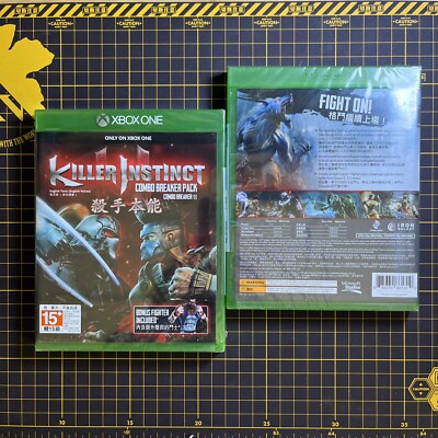 Killer Instinct Combo Breaker Pack Xbox One Asia English Brand New Sealed