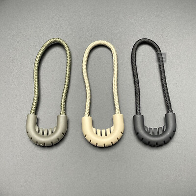 #ad Zip Puller Replacement Zip Pull Cord Universal Set Tactical Plastic Slider Grip GBP 2.99