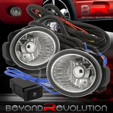 For 2002-2004 Nissan Altima JDM Clear Front Bumper Driving Fog Lights W/ Bulbs