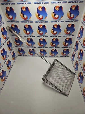 NIL Stainless Steel Chip Shovel Skimming Utensil for Restaurant Take Away Shop 8"x8"