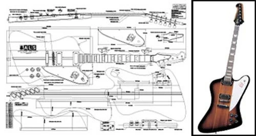Gibson Firebird® Electric Guitar Plan