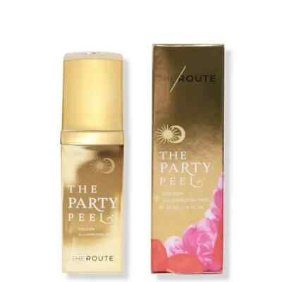 THE ROUTE The Party Peel: Golden Illuminizing Peel, 1 Fl Oz/30 ml RTL $75