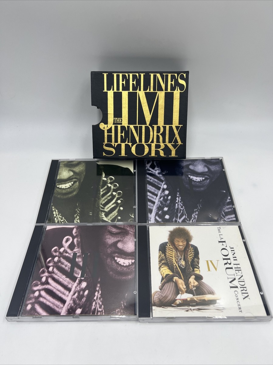 米3discs CD Jimi Hendrix Lifelines/Jimi Hendrix Story 9264352 Reprise /00330 Lifelines: The Jimi Hendrix Story by Jimi Hendrix (CD, 1990