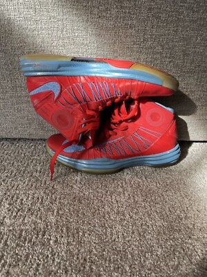 2012 Nike Hyperdunk Blake Griffin PE SZ 9.5 542917-600 Red Blue BG32 Dunk Contes