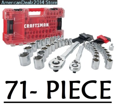 Craftsman 71-Piece Standard SAE Metric VersaStack Mechanics Tool Set + Case NEW