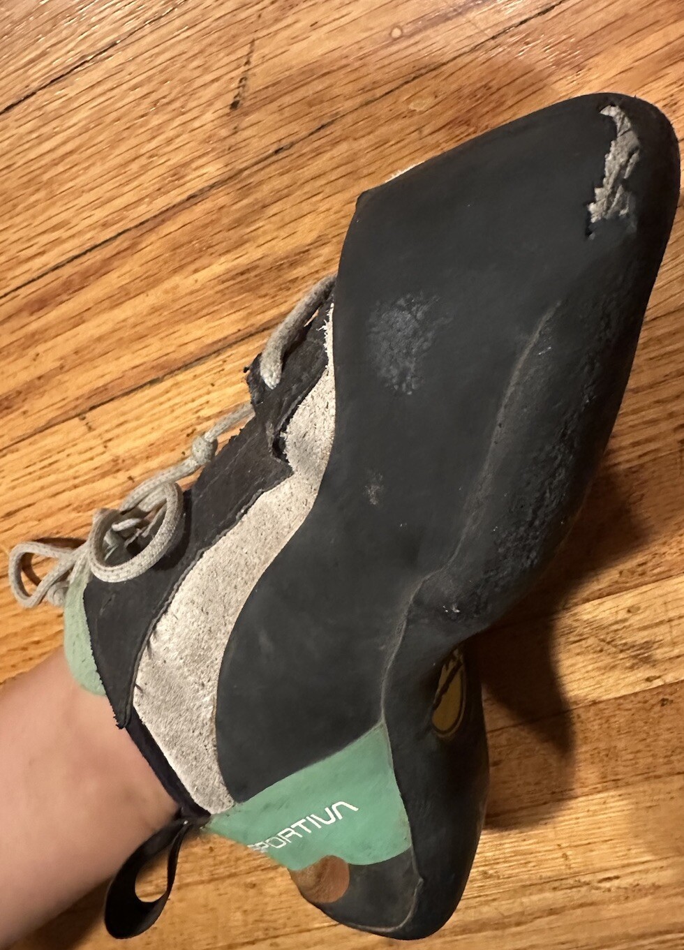 Well Worn Women’s Climbing Shoes La Sportiva Miura For Size 39 Feet eBay