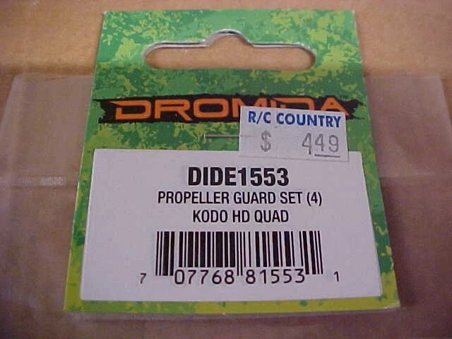 DROMIDA DIDE1553 = PROPELLER GUARD SET (4): KODO HD QUADCOPTER (NEW) - Image 2 of 2