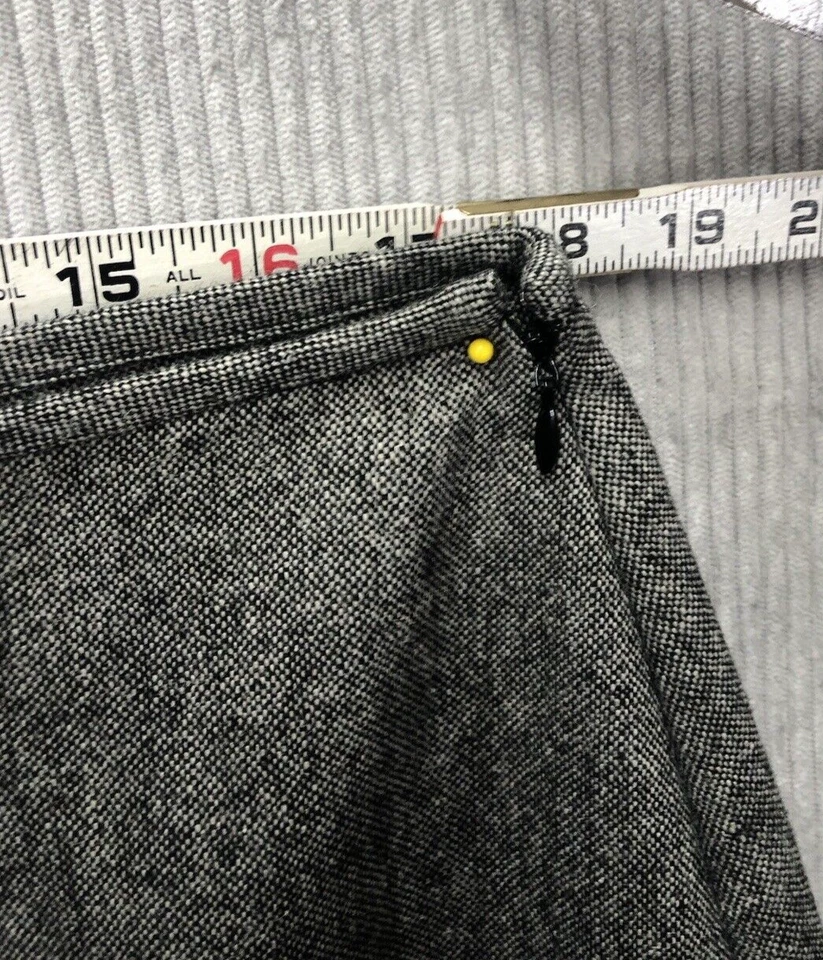 George Design By Mark Eisen Women’s Skirt 16W Wool Blend Career Office Pleated - Image 4 of 4