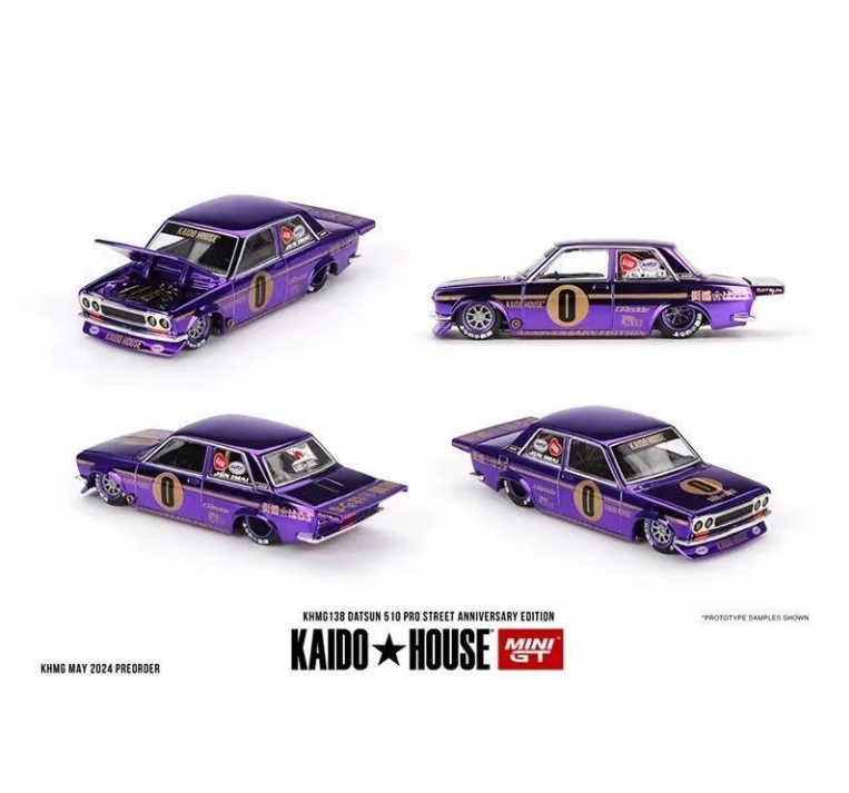 kaido house BLKLTD 510 PRO STREET 100台限定 Kaido House x MINI GT 1:64 Datsun 510 Pro Street MJ LHD in box | eBay