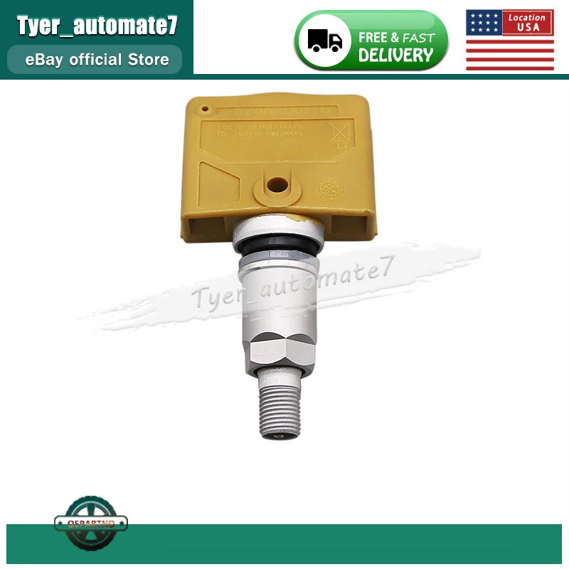 Juego de 4 sensores de monitor de presión de neumáticos TPMS para Nissan Pathfinder Armada Sentra Foto 4 de 4