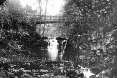 Xyt-54 Wasserfall, Nattrass Ghyll, Alston, Cumberland. Foto