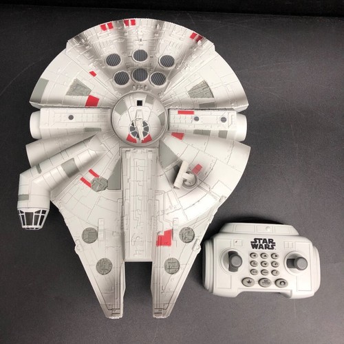Millennium Falcon Thinkway Toys Remote Control Interactive Buttons Star