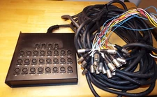 Live Wire Audio SACB-24x4x100 24-Channel XLR  Circuit Board Snake Cable,