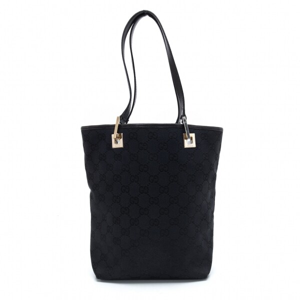 GUCCI トートバッグ 買取実績】GUCCI グッチ トートバッグ 211137 PVC/レザー ダーク