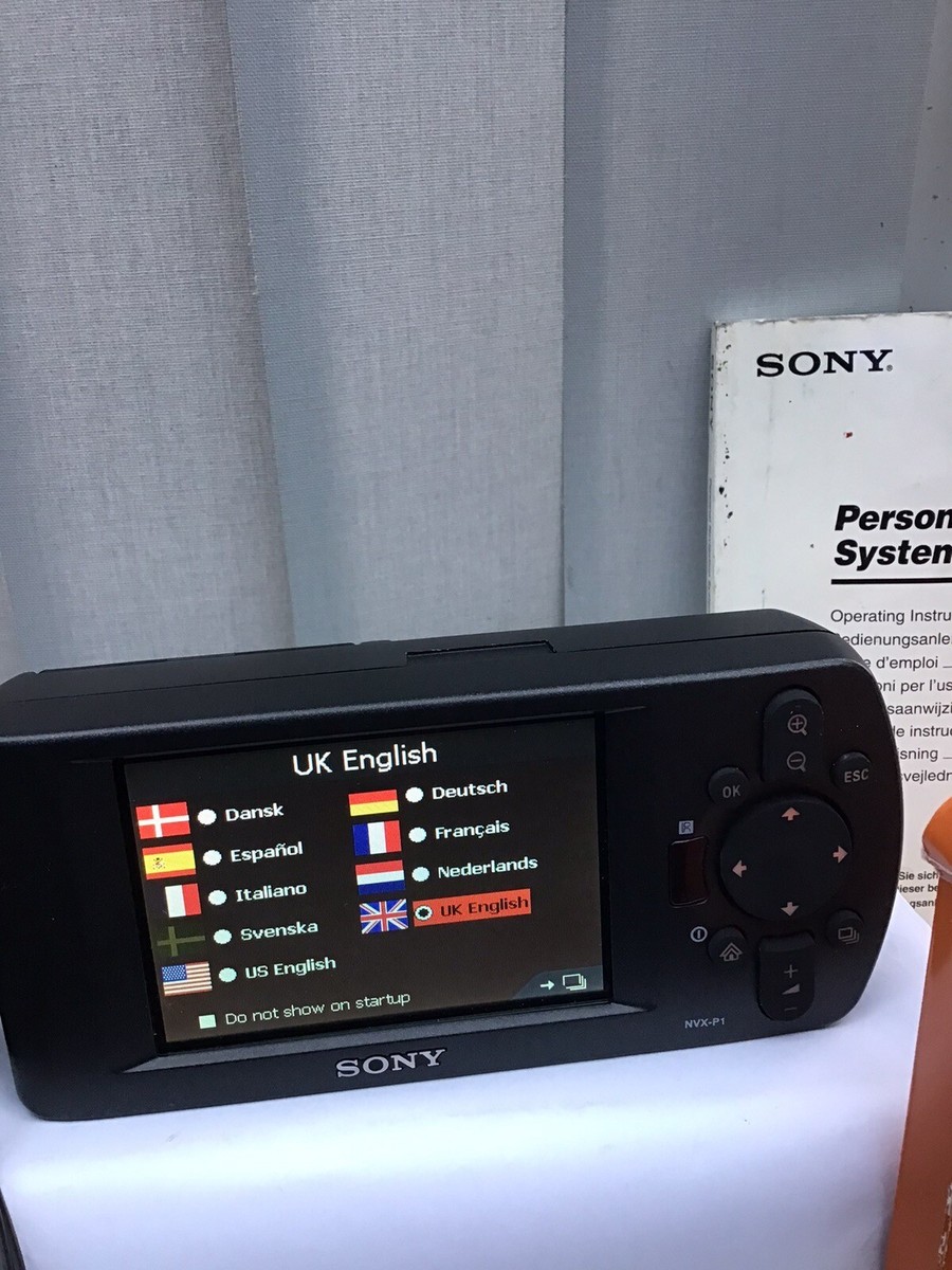 SONY NVX-P1 SAT NAV COMES IN GOOD CONDITION AND FULLY WORKING 