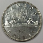 1952 Canada 1 Dollar - Extremely Fine (XF) KM#46 Cleaned - 6179-PC