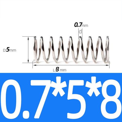Compression Spring Steel 0.2 - 1mm Wire Dia 2mm - 12mm OD Small Pressure Springs - Picture 55 of 130