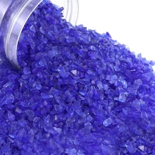 Fire Glass Crushed Glass for Resin Art Garden and Indoor Decorative Glass Bro...