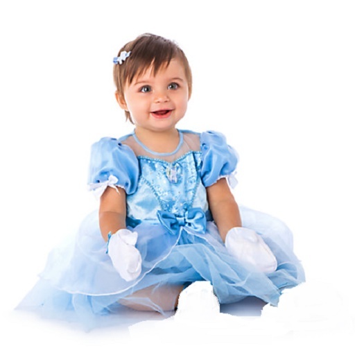 CINDERELLA~Baby~Costume~DRESS+GLOVES~Infant~Snap Bottom~NWT~Disney  Store~2015