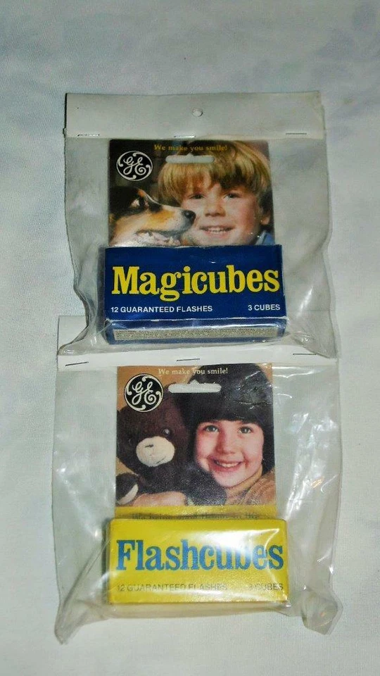 Bombillas flash vintage FLASHBAR MAGIC CUBES 25B y M3B + LOTE MIXTO ENVÍO EL MISMO DÍA Foto 3 de 4