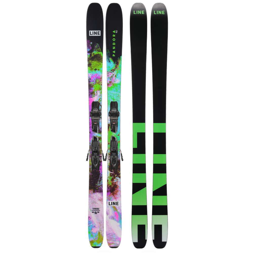 Лыжи линейки Pandora 92 с креплениями Quikclik 2025 77390₽