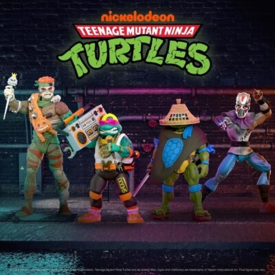 Super7 TMNT Wave 11 SET 4 ACTIONFIGUREN (Teenage Mutant Ninja Turtles)