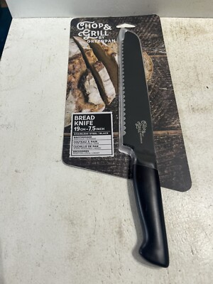 - Bread Cutting Knife 7.5 Inch Stainless Steel Kitchen Cutlery Greenpan