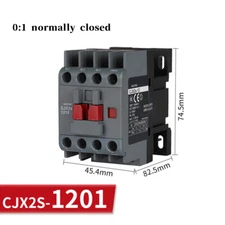 For DELIXI CJX2S-1201 AC Contactor AC24V 36V 110V 220V 380V