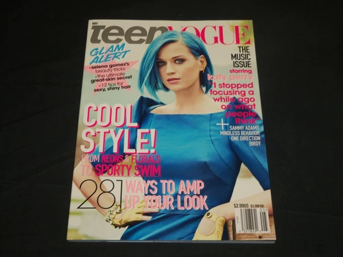 2011 MAY TEEN VOGUE MAGAZINE - KATY PERRY COVER - FASHION - L 1879