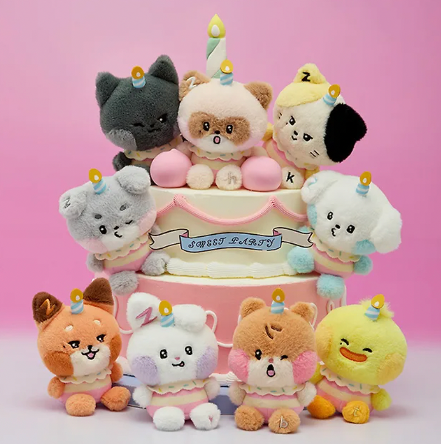 ハオ★4点セット★zeroni HOME PARTY★ハニニ ZEROBASEONE ZB1 ZERONI HOME PARTY LINEFRIENDS Mini Plush