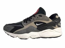 Nike Air Huarache Runner Mens Size 8.5 Sneakers Black Medium Ash Running Shoes