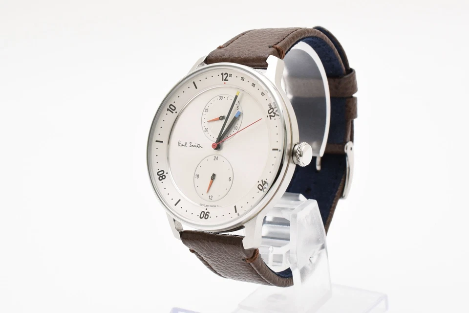 🎦Vintage! [MINT] Paul Smith Church Street 6323-T024041 Date Quartz Unisex JAPAN - Image 3 of 4