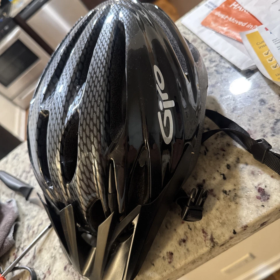 Casco de ciclismo de carretera Giro Savant adulto adulto S, 20-21,75 pulgadas, negro mate/blanco Foto 2 de 2