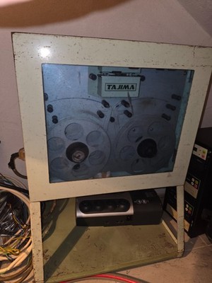 Tajima Paper Tape Reader Puncher Unit TTR Embroidery Design Loader TMEF-H - Used