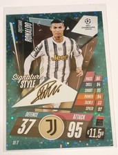 Match Attax Extra 2020/21 Cristiano Ronaldo Signature Style