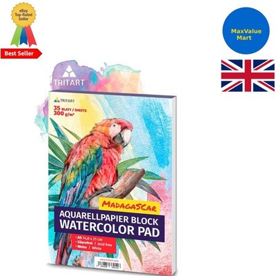 A5 300g Aquarellpapier - alterungsbeständiger Block für optimale Farbwiedergabe