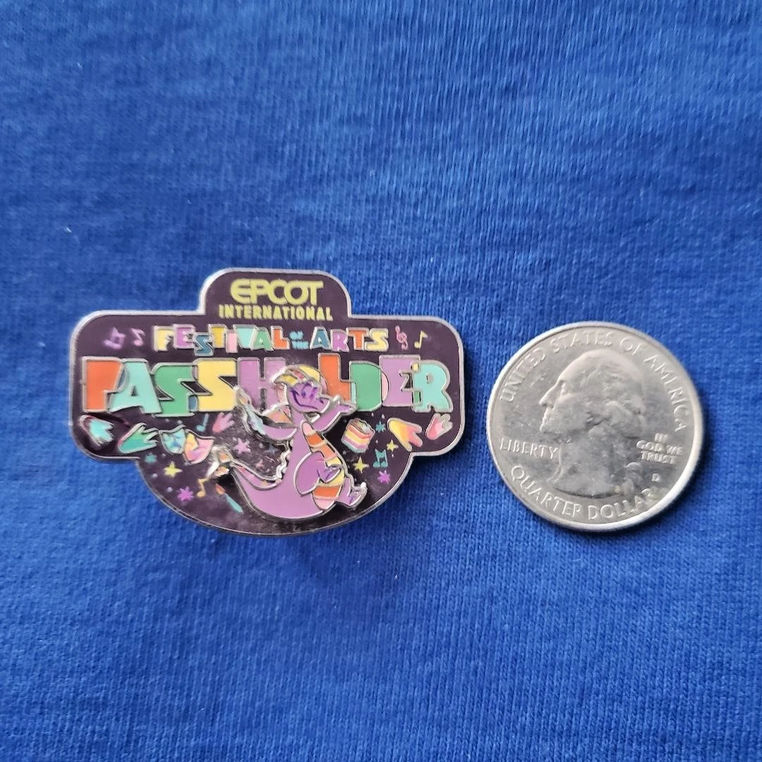 WDW - Figment - Festival of the Arts 2025 - EPCOT - Passholder DISNEY PIN