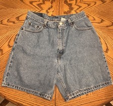 Vintage Levi's Denim Shorts Womens 12 Mis Red Tab High Rise