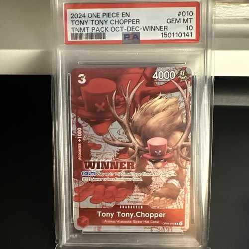 Tony Tony.Chopper (CS 25-26 Celebration Pack) graded PSA 10 for sale on eBay