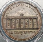 1843 PCGS MS62 Mexico Medal Grove-87b General Santa Anna Military Valor Finest 1 — photo 4