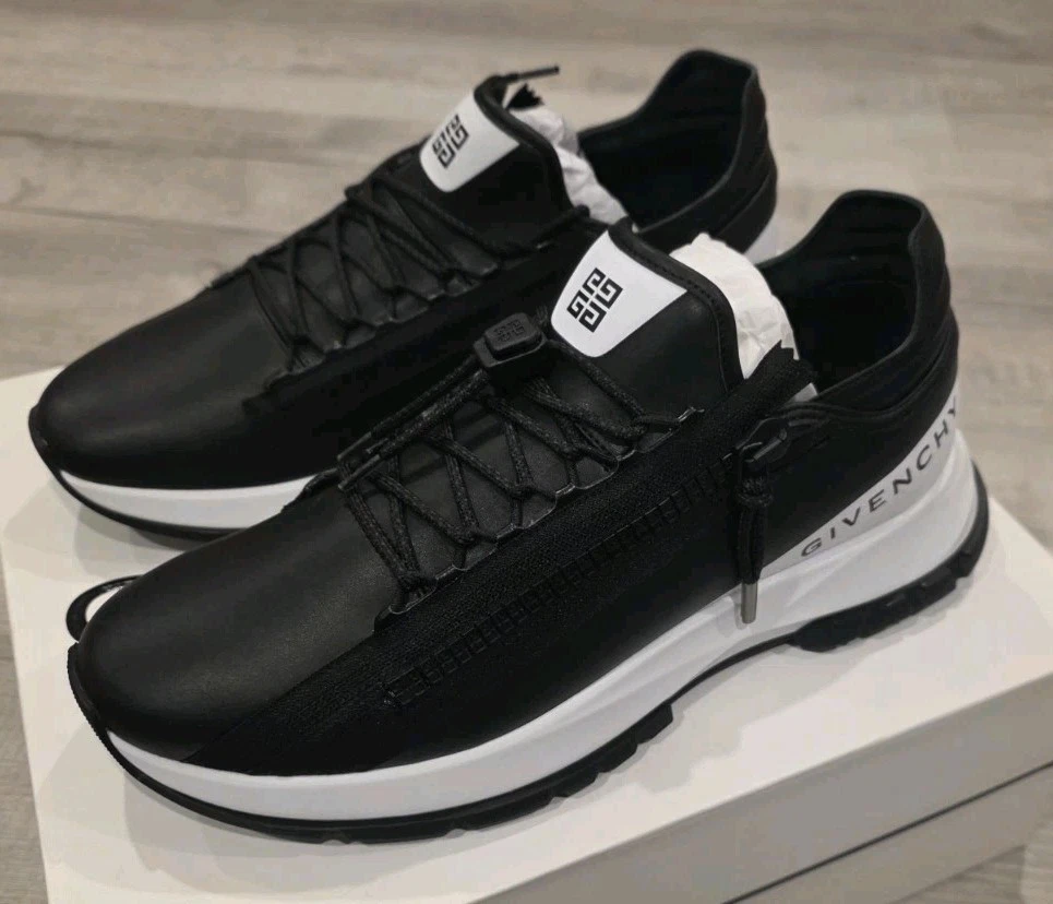 Givenchy — Givenchy Men's Spectre Black White Runner Sneaker, Size 11US (44EUR)