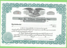 Furs by William Greenberg, Inc.